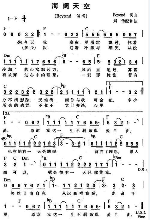 歌曲海阔天空在线视频